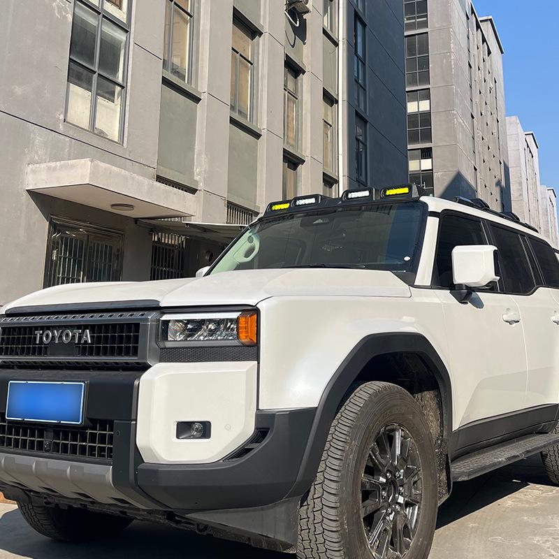 2024 Toyota Prado 25 Series LC250 Roof Spoiler Spotlight Four-Eye Top Light
