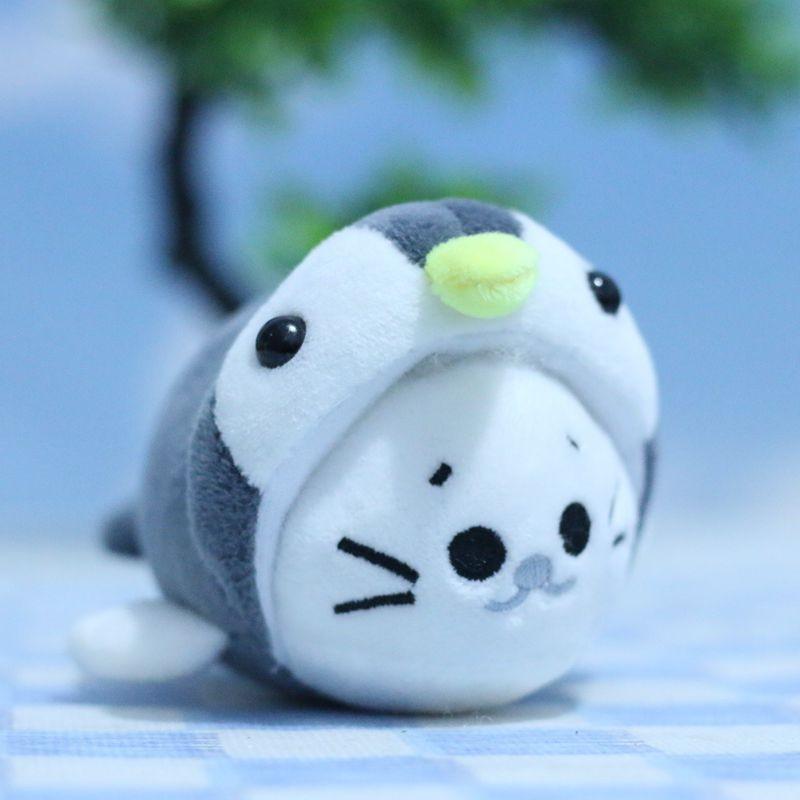 Очаровательный Милый Плюшевый Брелок-Тюлень Мягкая Игрушка Ультра Мягкая Фигурка Животного Аксессуар