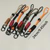 Braided Keychain with Wrist Hook - Durable Outdoor Multi-Color Key Holder for Hiking, Camping & Everyday Use, Camping Accessories