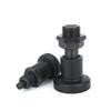 M12/M16 Fine Thread Stainless/Carbon Steel Locking And Positioning Index Bolts KST216 Three Colors Plastic Knob Indexing Plungers