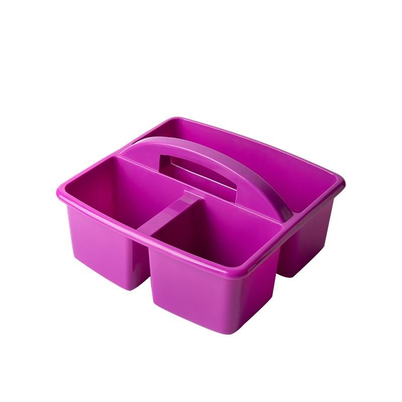 Handheld Divided Plastic Storage Basket