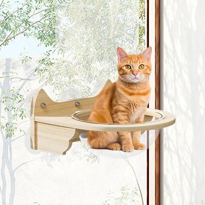 Duvar Yatak Raf Asılı Kedi Yuva Vantuz, Pencere Pet için Uzay Kapsülü Hamak