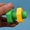 Plastic Nuts And Bolts For Kids Screw Building Blocks Fine Motor Skills Montessori Educational Toys Bloc De Construction