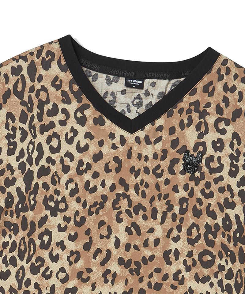 LIFEWORK Women'S) Wild V-Neck Short Sleeve T-Shirt
