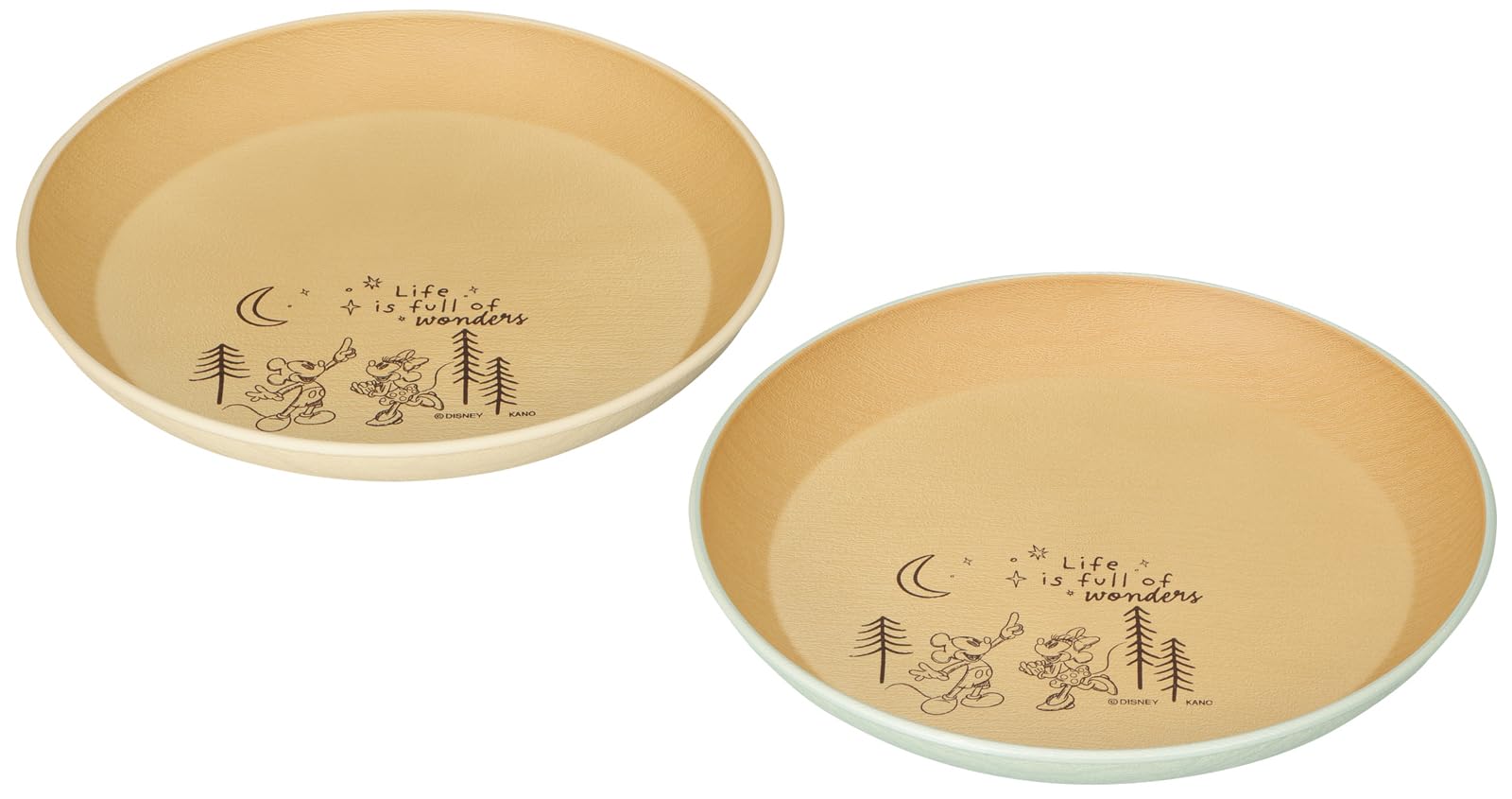 

Kano Disney Mickey Adventure Antibacterial Set 25 Plates x Ivory Green 17031 (21cm 2)