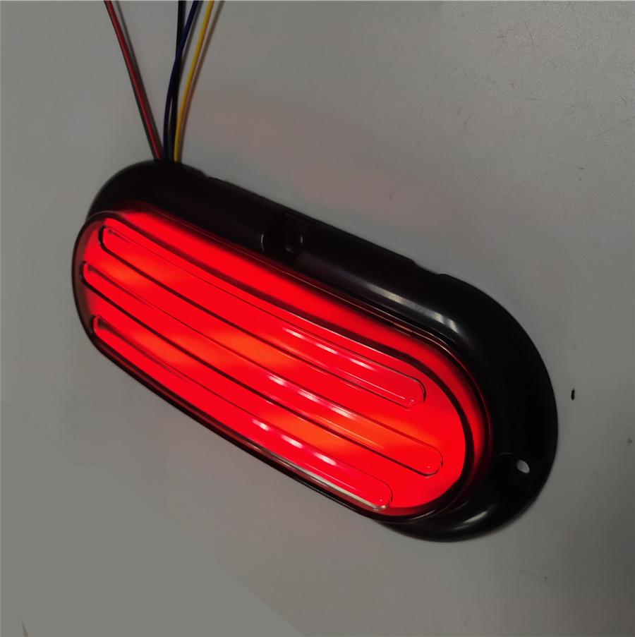 2 Pcs 74 Led Car Flowing Turn Signal Brake Tail Lamp Driving Light Strobe Lamp