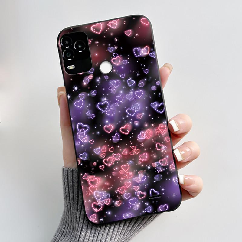 Phone Case For BLU G71 Plus G71+ Case Luxury Cute Love Rabbit Cartoon Funny Cover Shell Black Soft Silicone Protective Casing