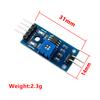 FSR111 RFP611 Piezoresistive Pressure Sensor Kit, Force Sensitive Resistor Module With Voltage Conversion Board For Arduino DIY