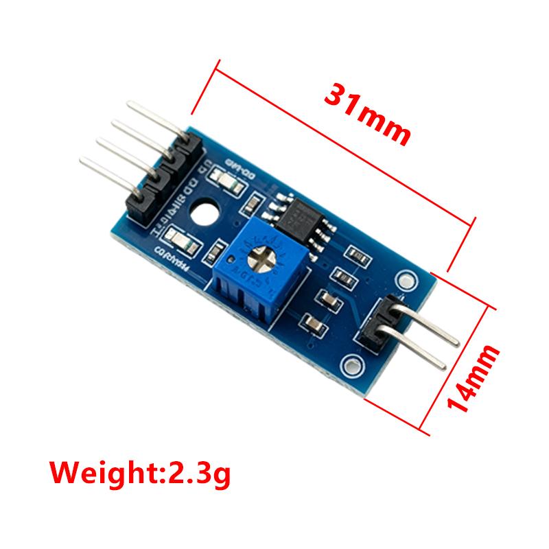 FSR111 RFP611 Piezoresistive Pressure Sensor Kit, Force Sensitive Resistor Module With Voltage Conversion Board For Arduino DIY