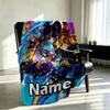 Custom Name Personalized Apex Legends Print Blanket, Home Decor, Bedroom, Sofa, Camping, Couch, Gifts for Birthday Christmas
