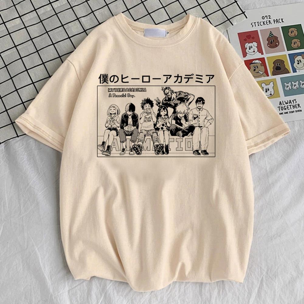 Bakugou t shirt women University Pop Culture Punk Psychedelic t-shirt 80s Pastel Grunge Vintage Punk Trendy
