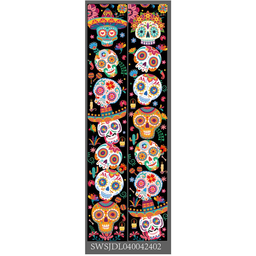 Mexikanischer Tag der Toten Spruchpaar Festivalatmosphäre Szenenarrangement Party Party Türbanner