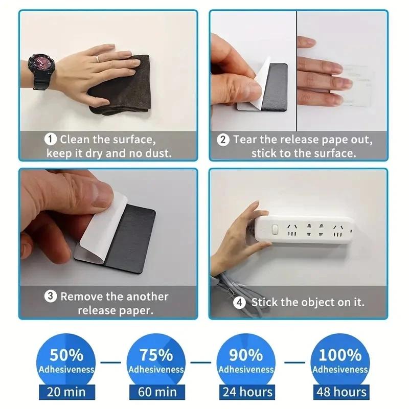 Starkes doppelseitiges VHB-Schaumband, keine Spuren, selbstklebender EVA-Schaum, klebriges Dekor, starkes Pad, Montageschwamm, selbstklebender fester Wandaufkleber