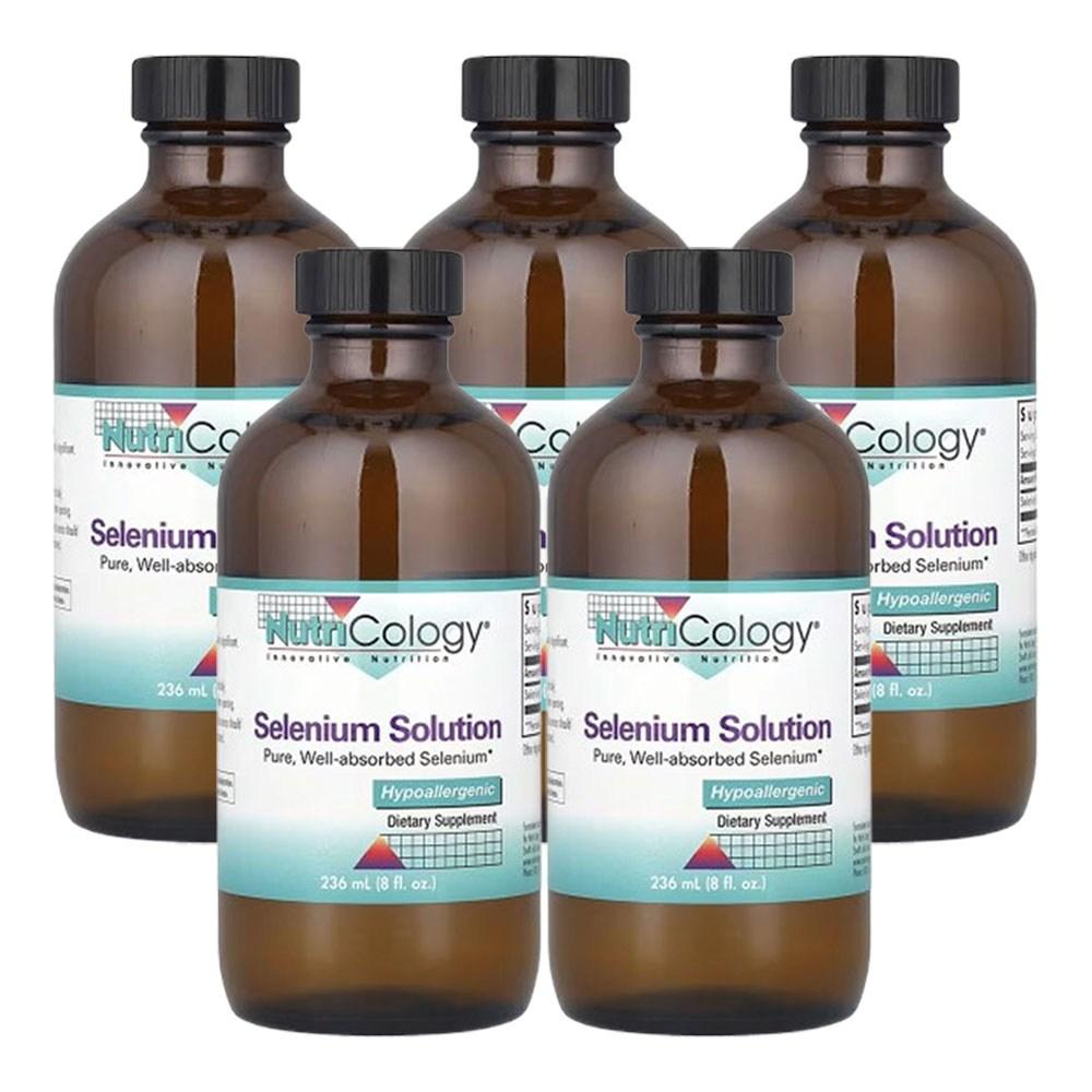 Nutricology Selenium Solution 236ml 5 Packs 5 pcs 236ml