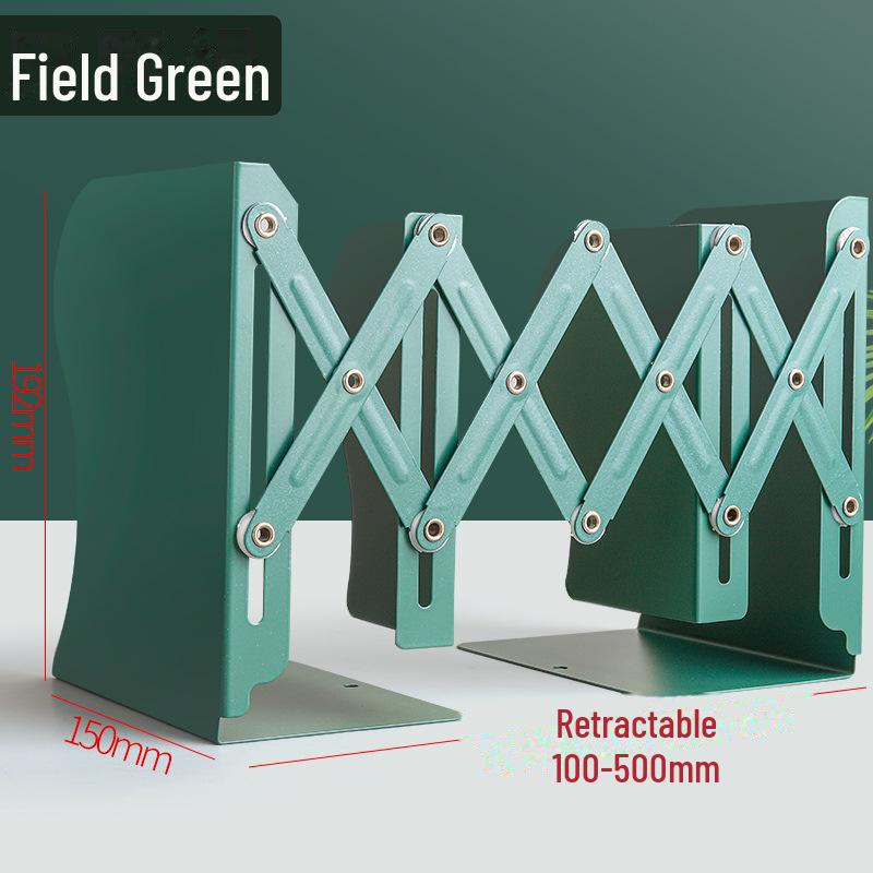 Kaba Bear Retractable Book Stand - Foldable, Simple Desk Bookshelf for Students