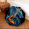 1PC electric guitar Umbrella Portable Folding Umbrella Iron Frame Hole Bone Structure Outdoor Home Umbrella A14