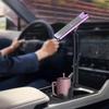 2-in-1 Car Cup Holder Phone Mount Dual Magnetic Cell Phone Bracket 1PC Non-Slip Silicone Pad Secure Phone Grip