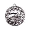 Antique Horse Pendants Metal Animal Charms For DIY Jewelry Handmade Craft Supplies