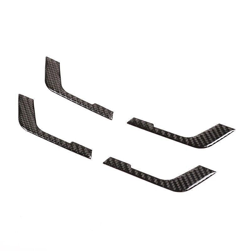 Carbon Fiber Accessories Car Door Handle Trim For Toyota Highlander 2009-2013