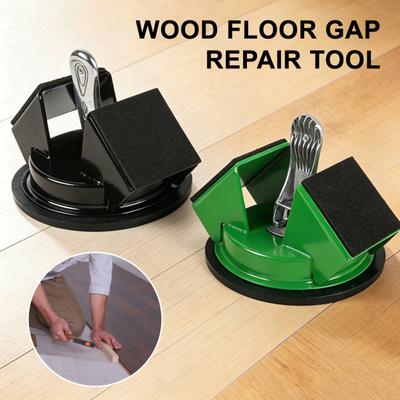 Floor Suction Cup Double Sided 45 Degree Strike Side Heavy Duty Metal Body Floor Gap Fixer Laminate Floor Gap Repair Tool