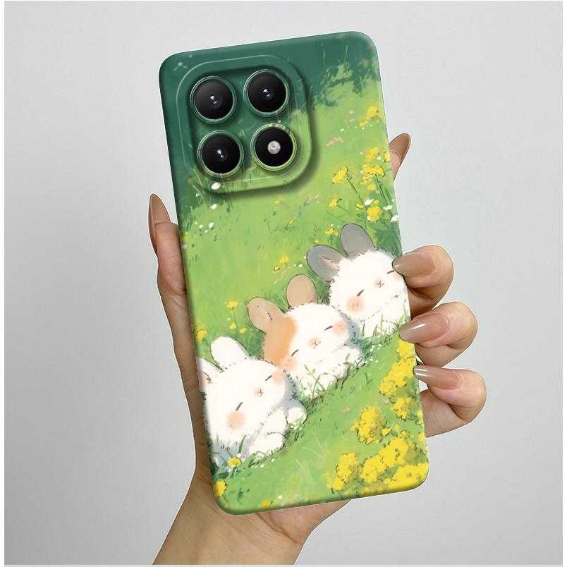 New For Xiaomi 15T Pro 15TPro Xiaomi15TPro Phone Case Aesthetic Pretty Butterfly Flowers Soft Silicone Shockproof Back Cover