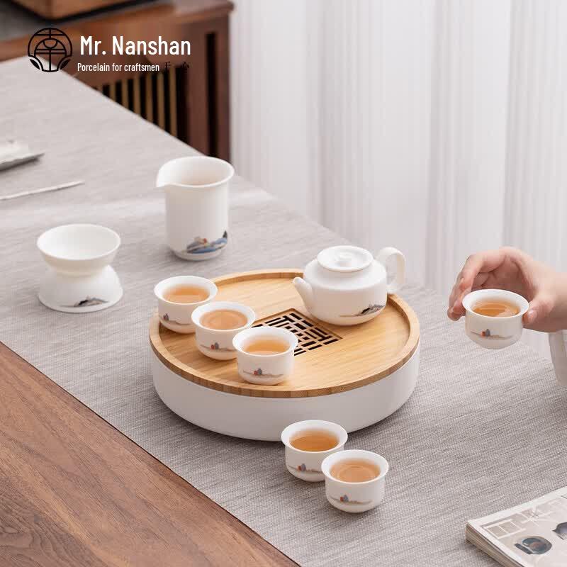Nanshan Series Chinese Ceramic Kung Fu Tea Set