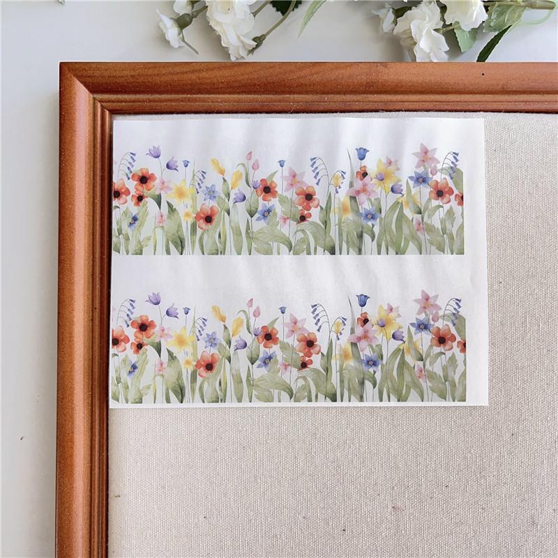 

Polymer Clay Plant Themed Transfer Paper Daisy Decorative Paper Soft Pottery Earrings Tool Jewelry Coloring Craft Pottery Making