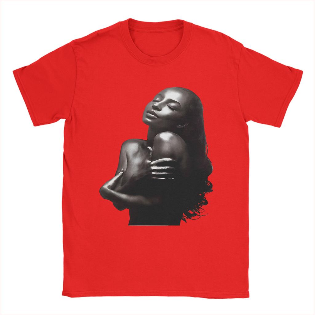 SSade Adu Singer T Shirt Mens Pure Cotton Funny TShirts Crewneck Tee Shirt Short Sleeve Tops Party