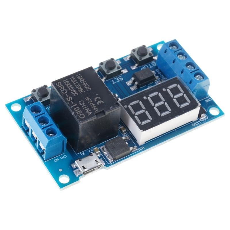 Multifunctional Timers Relays Board DC6-30V Digital Cycle Controller Industrial Automation Device