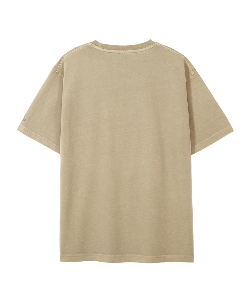 LMR Claire Dyed Over T-Shirt Khaki
