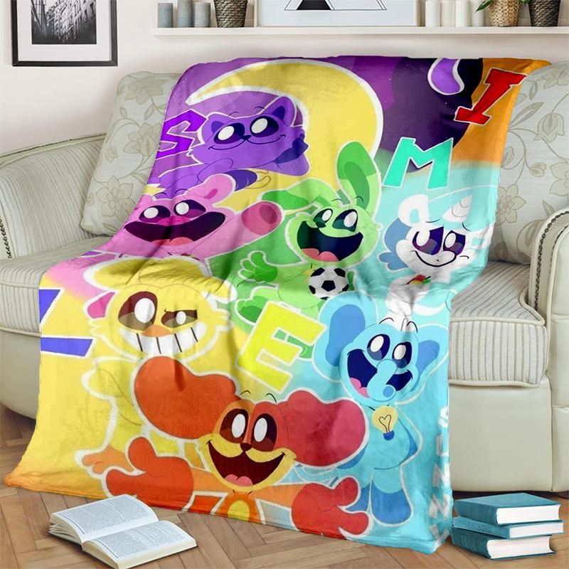 29 Style New Cute S-Smiling C-Critters Catnap Craftycorn Cartoon Blanket,Soft Throw Blanket for Home Bedroom Bed Sofa Kids