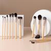 13pcs Professional Caramel Makeup Brush Set Double Head Goat Hair Vegan Brushes Private Label Factory Direct for Custom Branding