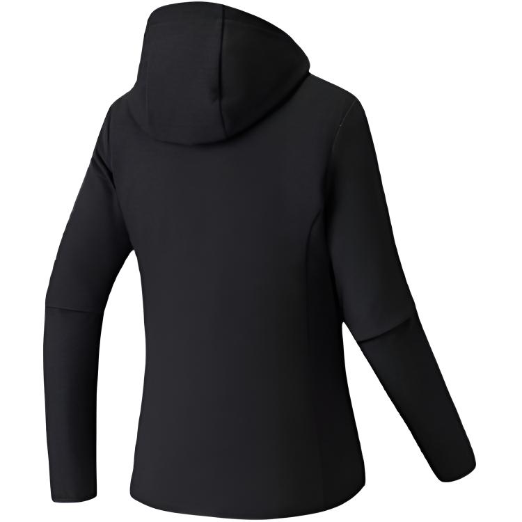 Anta Hooded Zipper Sports Casual Simple Fleece Versatile Solid Color Comfortable Jacket Women jackets 962547601-5