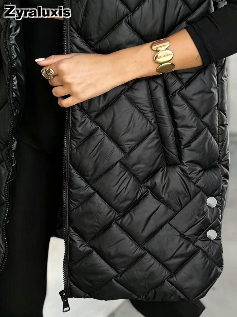 Capispalla da Donna Taglie Forti - Gilet Trendy, Giacca Casual con Cappuccio Temu
