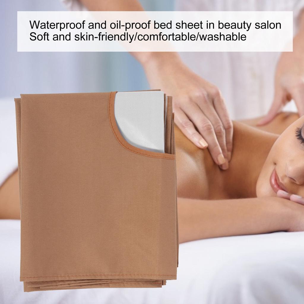 Beauty Salon Bed Sheets Breathable Oil Resistant Waterproof SPA Massage Table Cover Sheet 2pcs Massage Table Sheet SPA Bed Sheet