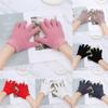 Years Old Boys Girls Baby Soft Warm Lovely Full Fingers Coral Plush Mittens Candy Color Kids Gloves
