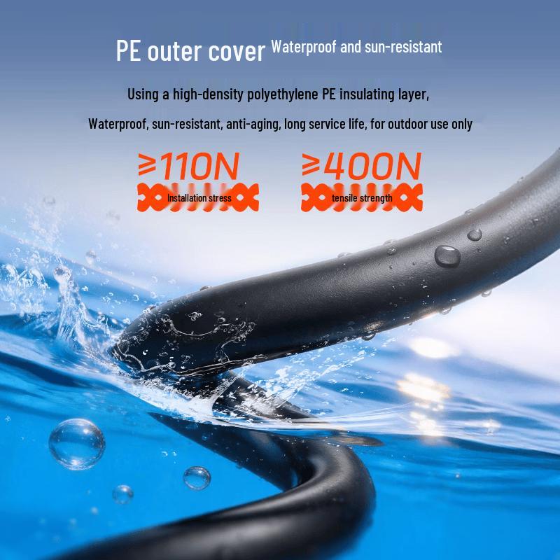 Dasheng Optic Outdoor Cat5e Integrated Ethernet & Power Cable