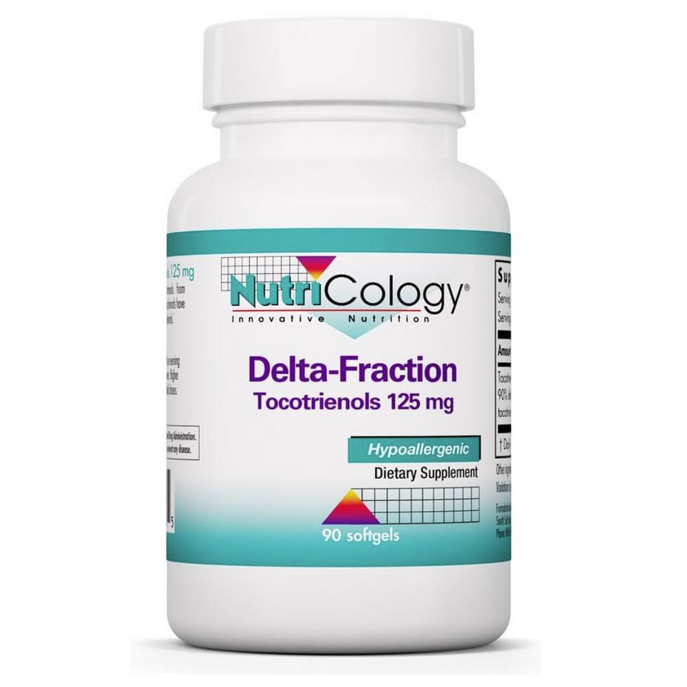 Nutricology Delta-Fraction Tocotrienol 125mg Softgels 90 Tablets 3 pcs