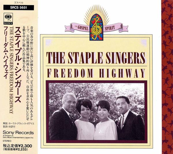 

CD STAPLE SINGERS - Freedom Highway SRCS5651 Sony 1991 Japan Soul/Funk Used