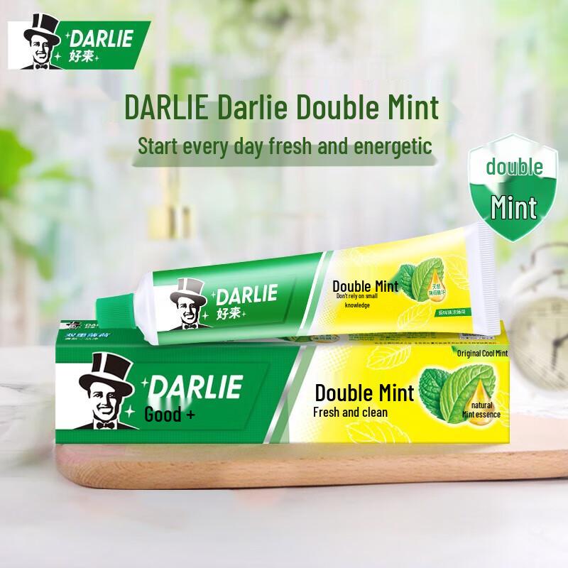 

Darlie Double Mint Fresh + Clean Toothpaste