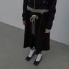 LCDC™ Pleats Detail Bermuda Shorts (Black)