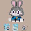 Latest Zootopia Micro Construction Blocks Set - Cute Nick Judy Figure Small Brick Figure Toys For Fans Birthday Valentine Gift