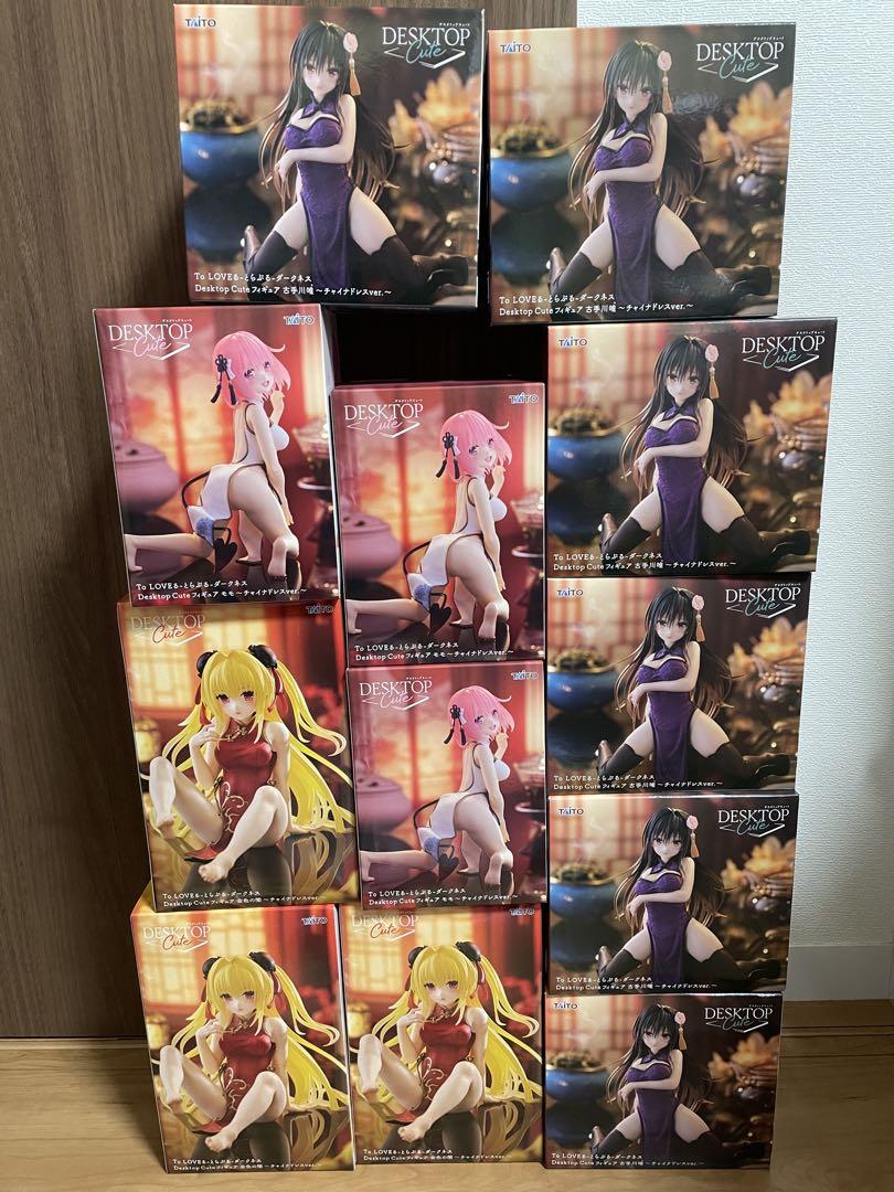 

[USED] To Love-Ru Prize Figures 12-Piece Desktop Cute Momo Kotegawa