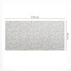 Protective Desk Mat With Geometric Retro Pattern Graphic 120X60 Cm