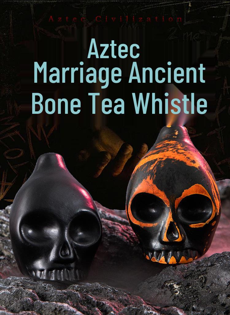 2024 Halloween Skull Death Whistle: Screaming Ocarina Ghost Sound Maker