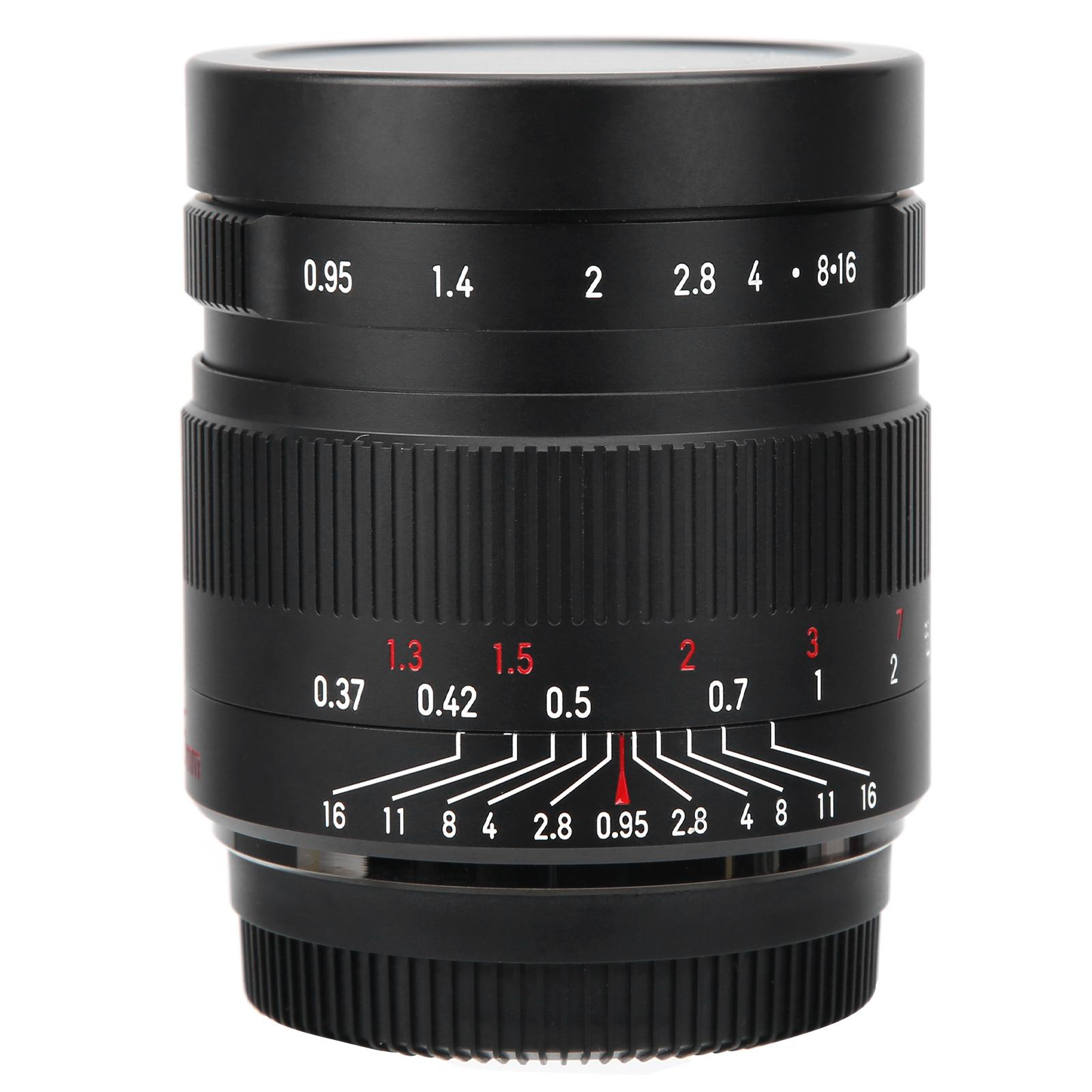 

7Artisans 35mm F0.95 Портретный мануальный объектив с большой апертурой для камеры с байонетом M43