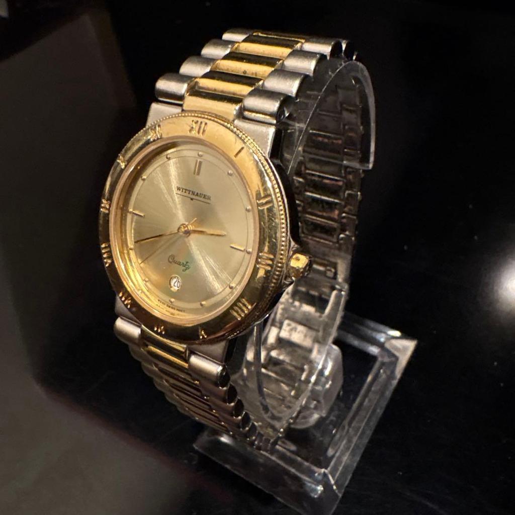 Used (Good Condition) WITTNAUER Quartz Round 3-hand Watch