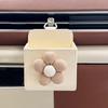 Cute Cartoon Bow Cloud Car Storage Bag Air Vent Hanging Leather Organizer Box Glasses Phone Holder Car Interior Accessories