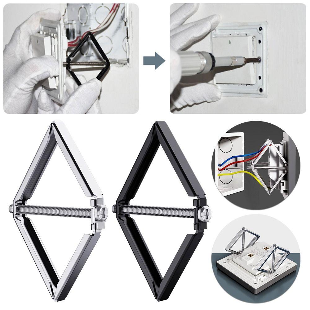 

Электрические аксессуары Крепление винтами Фиксатор Нижняя коробка Розетка Темный держатель Распределительная коробка Проводной картридж