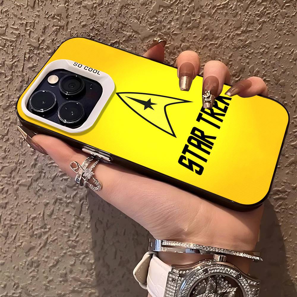 Phone Case S-Star T-Trek For iPhone 17 16e 16 15 14 13 12 11 Mini Pro Max X XR XSMAX 8 7 Air Plus Anti Fall Matte Back Cover